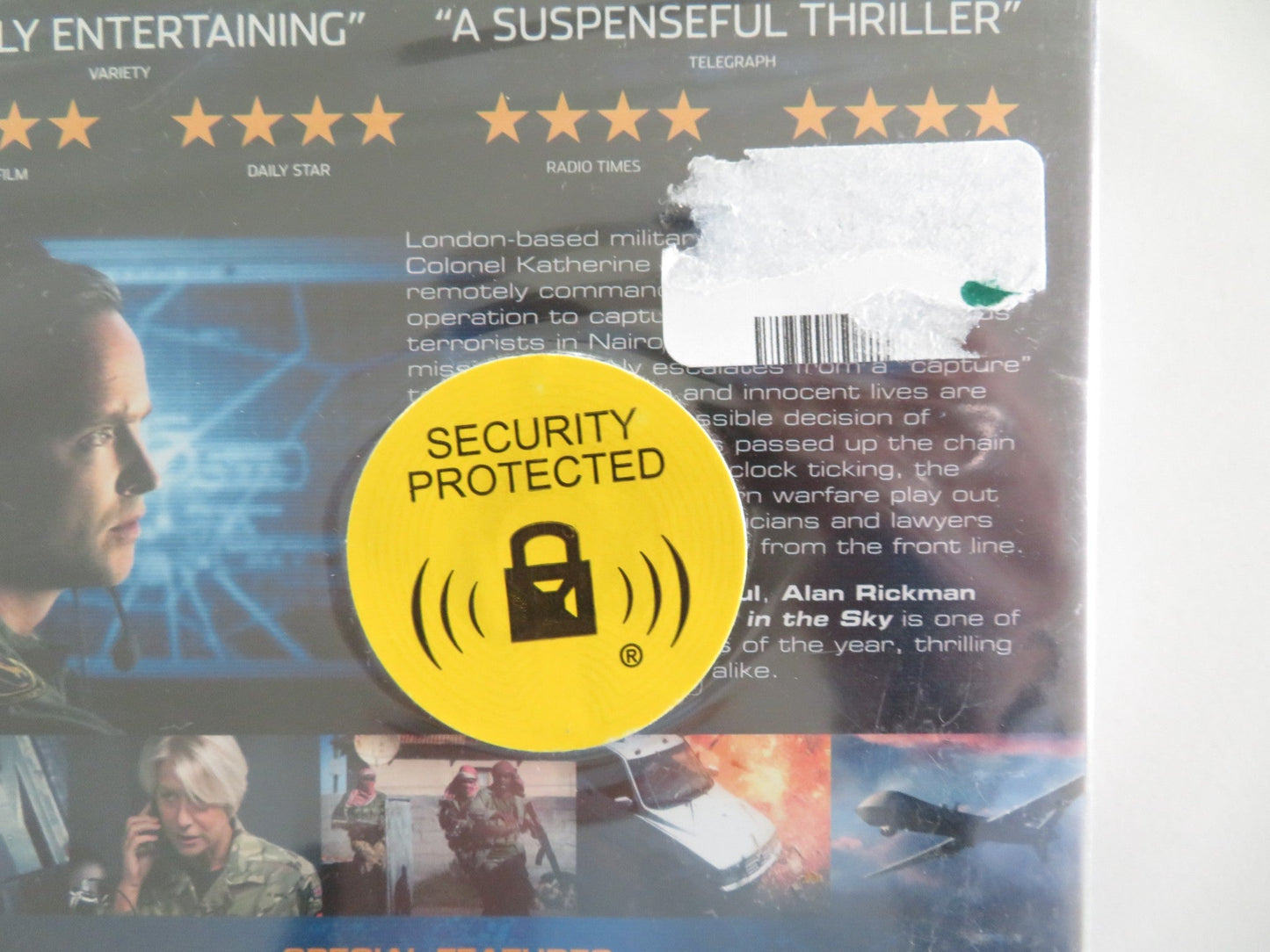 Eye in the Sky (DVD) Helen Mirren Alan Rickman 2015 Region 2 Movie posters