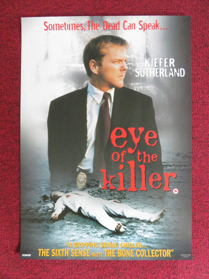 EYE OF THE KILLER VHS POSTER POSTER KIEFER SUTHERLAND HENRY CZERNY 2000 Rendezvous Cinema Movie posters