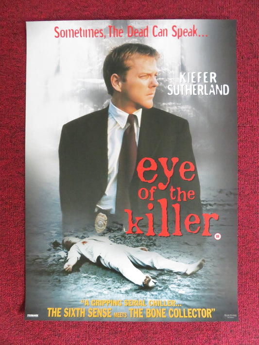 EYE OF THE KILLER VHS POSTER POSTER KIEFER SUTHERLAND HENRY CZERNY 2000 Rendezvous Cinema Movie posters