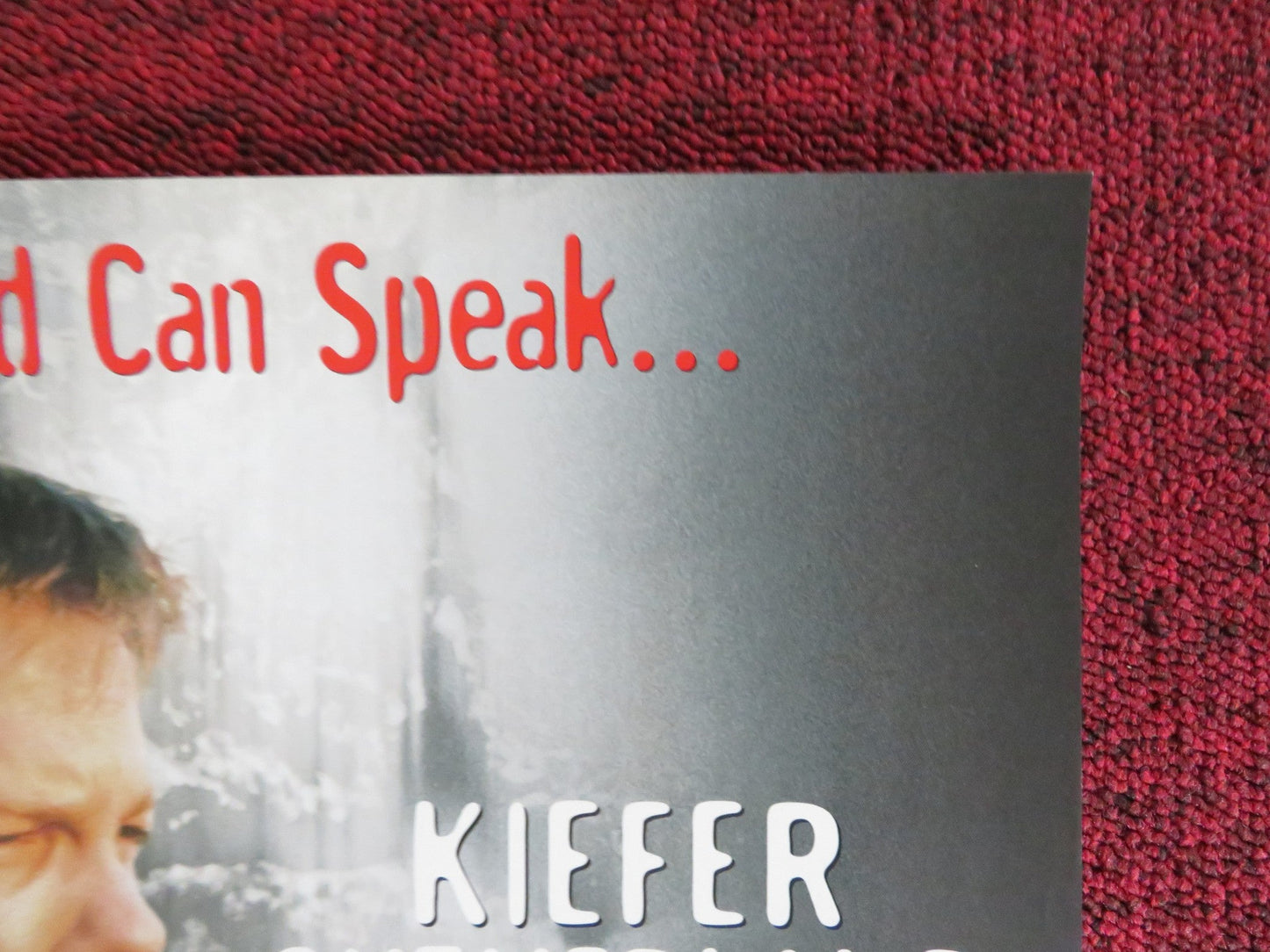 EYE OF THE KILLER VHS POSTER POSTER KIEFER SUTHERLAND HENRY CZERNY 2000 Rendezvous Cinema Movie posters