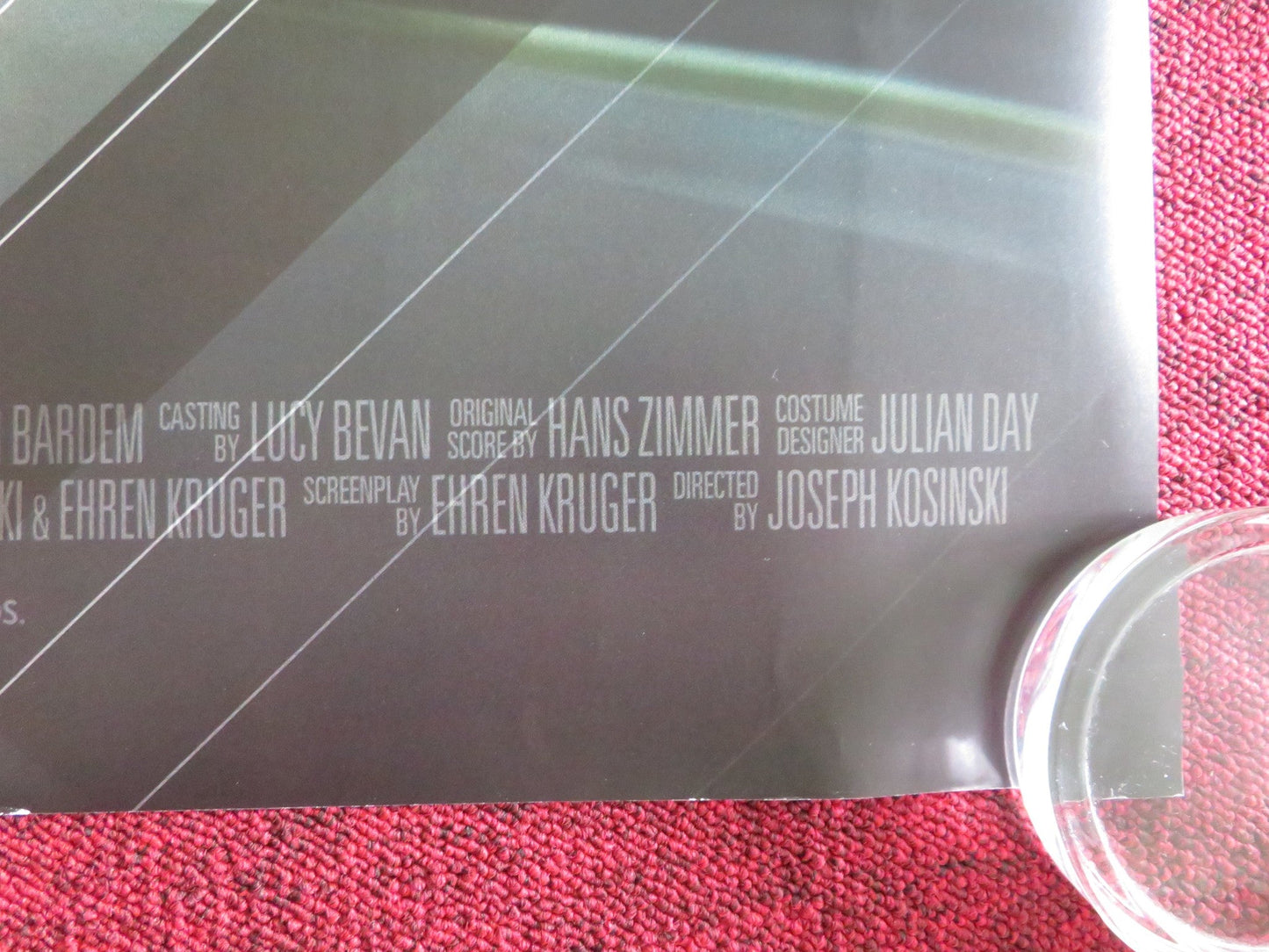 F1: THE MOVIE - B UK QUAD ROLLED POSTER BRAD PITT JAVIER BARDEM 2025 Movie posters