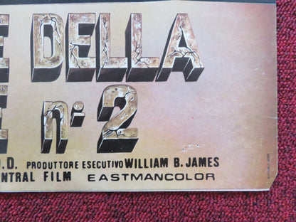 FACES OF DEATH II - A ITALIAN FOTOBUSTA POSTER MICHAEL CARR JAMES BRADY 1981 Rendezvous Cinema Movie posters