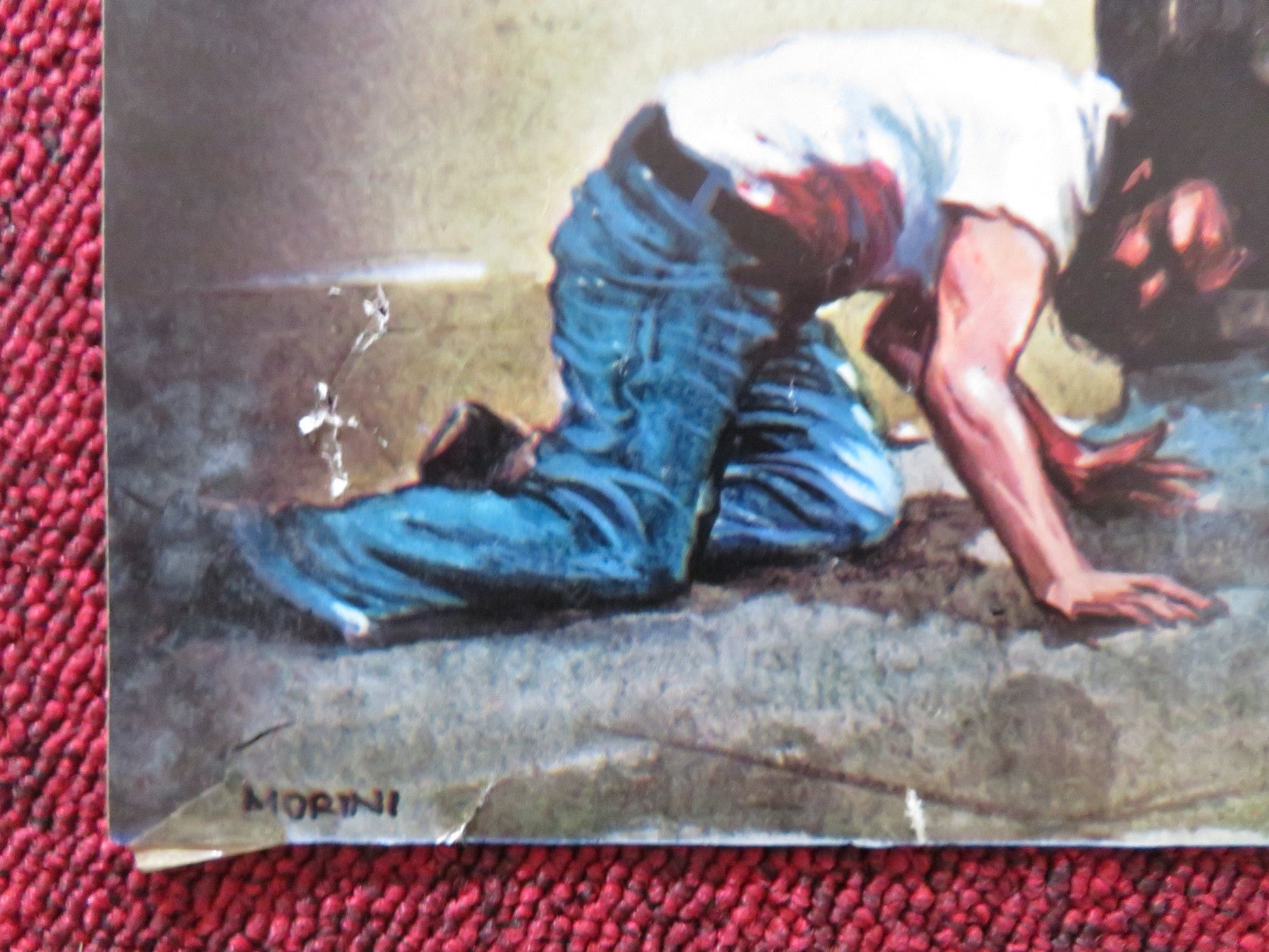 FACES OF DEATH II - A ITALIAN FOTOBUSTA POSTER MICHAEL CARR JAMES BRADY 1981 Rendezvous Cinema Movie posters