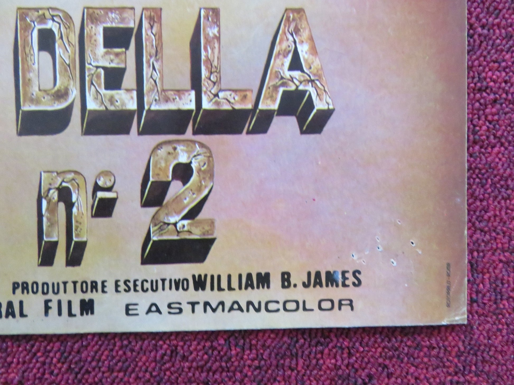 FACES OF DEATH II - B ITALIAN FOTOBUSTA POSTER MICHAEL CARR JAMES BRADY 1981 Rendezvous Cinema Movie posters