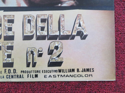 FACES OF DEATH II - D ITALIAN FOTOBUSTA POSTER MICHAEL CARR JAMES BRADY 1981 Rendezvous Cinema Movie posters