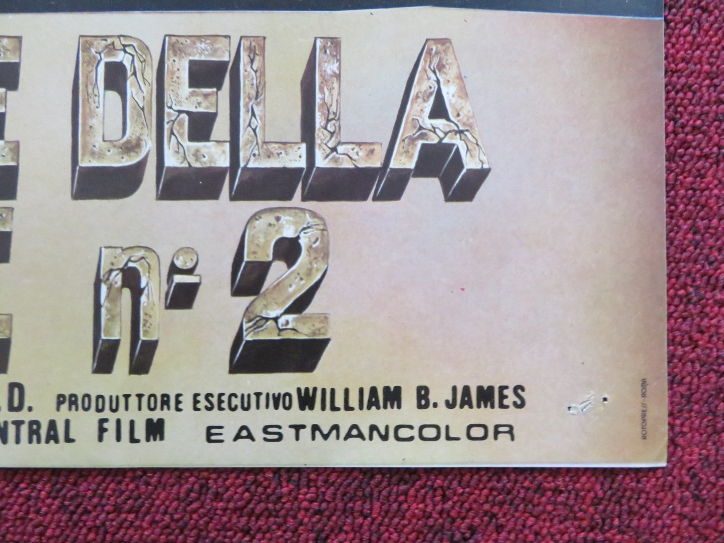 FACES OF DEATH II - E ITALIAN FOTOBUSTA POSTER MICHAEL CARR JAMES BRADY 1981 Rendezvous Cinema Movie posters