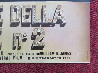 FACES OF DEATH II - E ITALIAN FOTOBUSTA POSTER MICHAEL CARR JAMES BRADY 1981 Rendezvous Cinema Movie posters