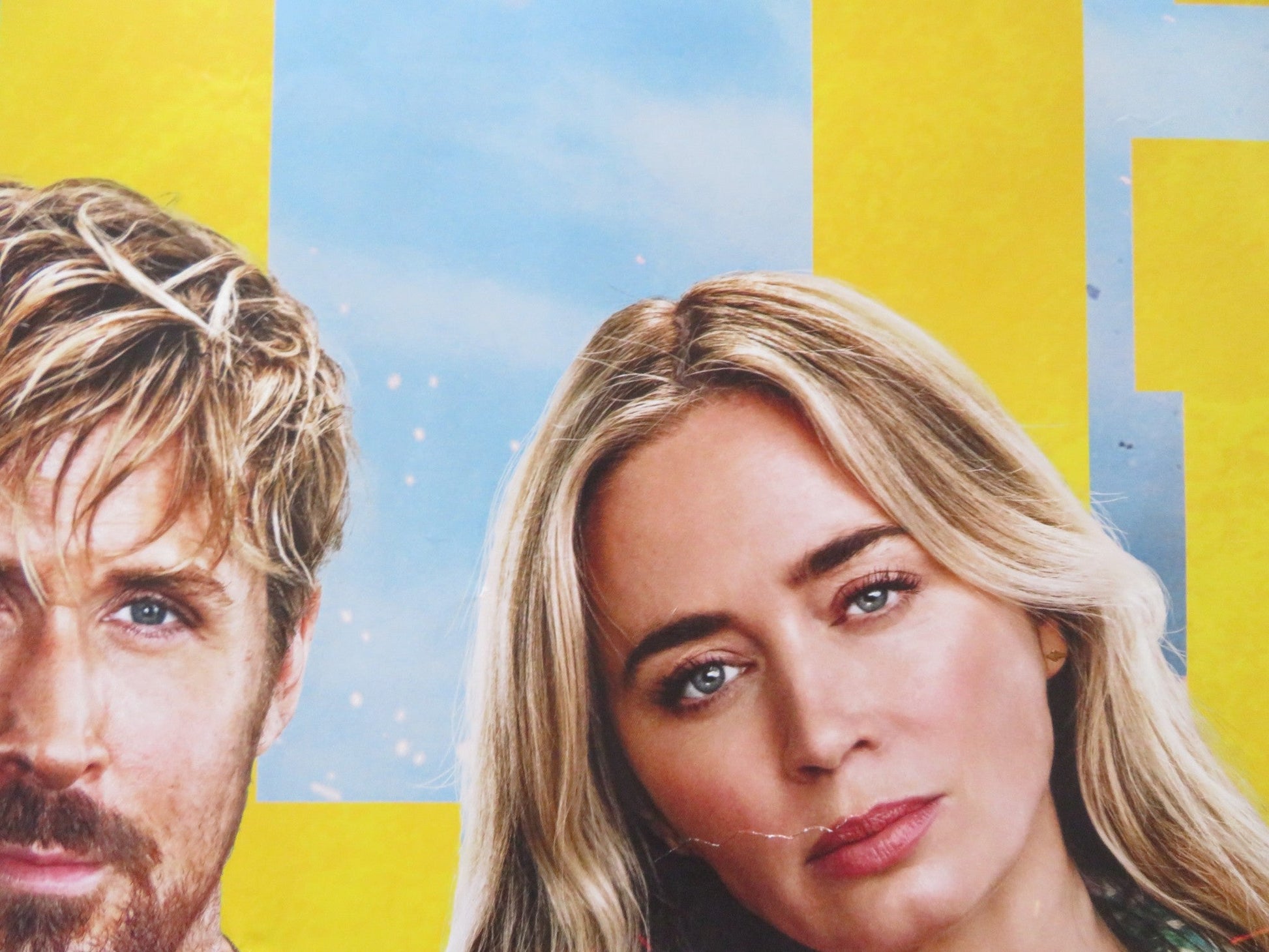 FALL GUY - A UK QUAD ROLLED POSTER RYAN GOSLING EMILY BLUNT 2024 Rendezvous Cinema Movie posters