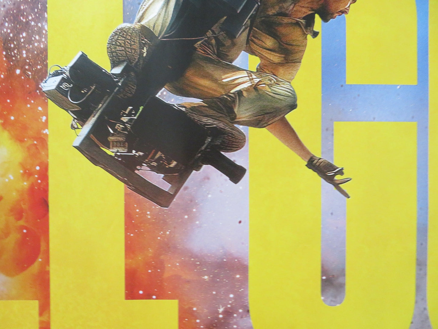 FALL GUY - B UK QUAD ROLLED POSTER RYAN GOSLING EMILY BLUNT 2024 Rendezvous Cinema Movie posters