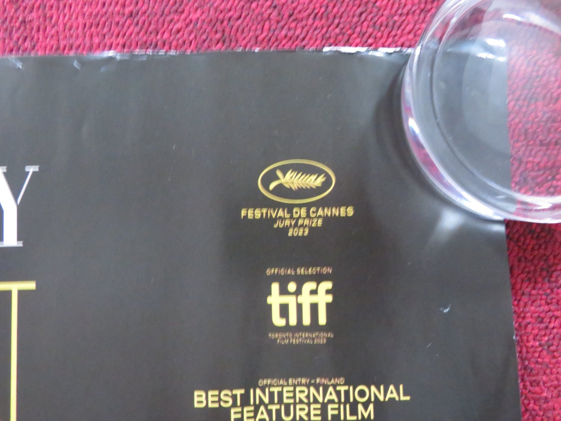 FALLEN LEAVES UK QUAD ROLLED POSTER ALMA POYSTI JUSSI VATANEN 2023 Rendezvous Cinema Movie posters