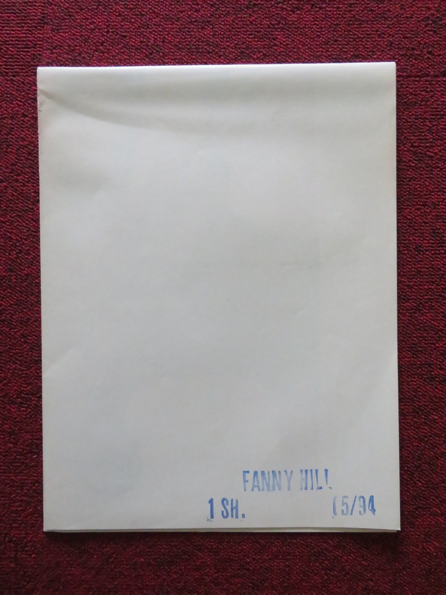 FANNY HILL FOLDED US ONE SHEET POSTER MIRIAM HOPKINS WALTER GILLER 1965 Movie posters