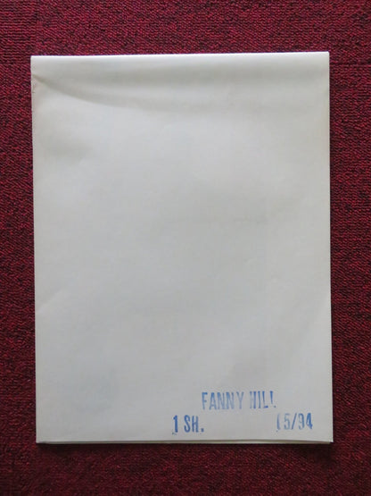 FANNY HILL FOLDED US ONE SHEET POSTER MIRIAM HOPKINS WALTER GILLER 1965 Movie posters