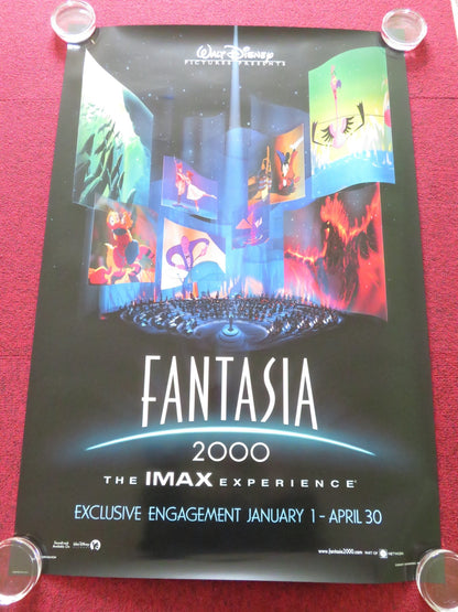 FANTASIA 2000 US ONE SHEET ROLLED POSTER DISNEY STEVE MARTIN BETTE MIDLER 1999 Rendezvous Cinema Movie posters