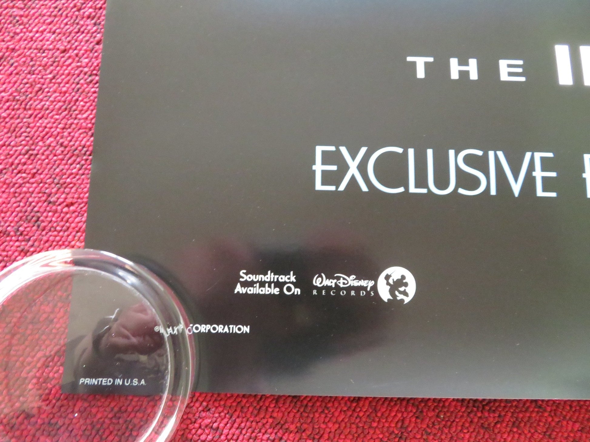 FANTASIA 2000 US ONE SHEET ROLLED POSTER DISNEY STEVE MARTIN BETTE MIDLER 1999 Rendezvous Cinema Movie posters