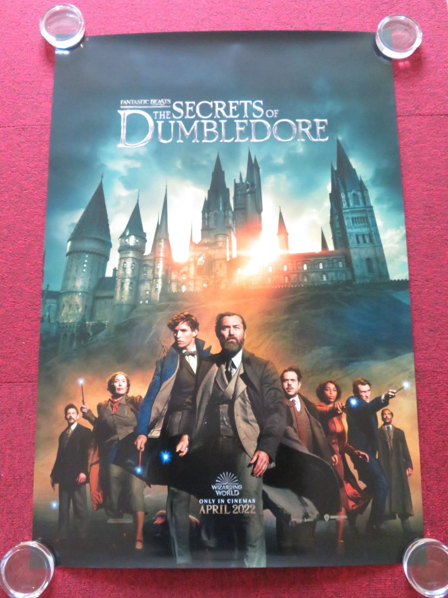 FANTASTIC BEASTS: THE SECRETS OF DUMBLEDORE - B US ONE SHEET ROLLED POSTER 2022 Rendezvous Cinema Movie posters