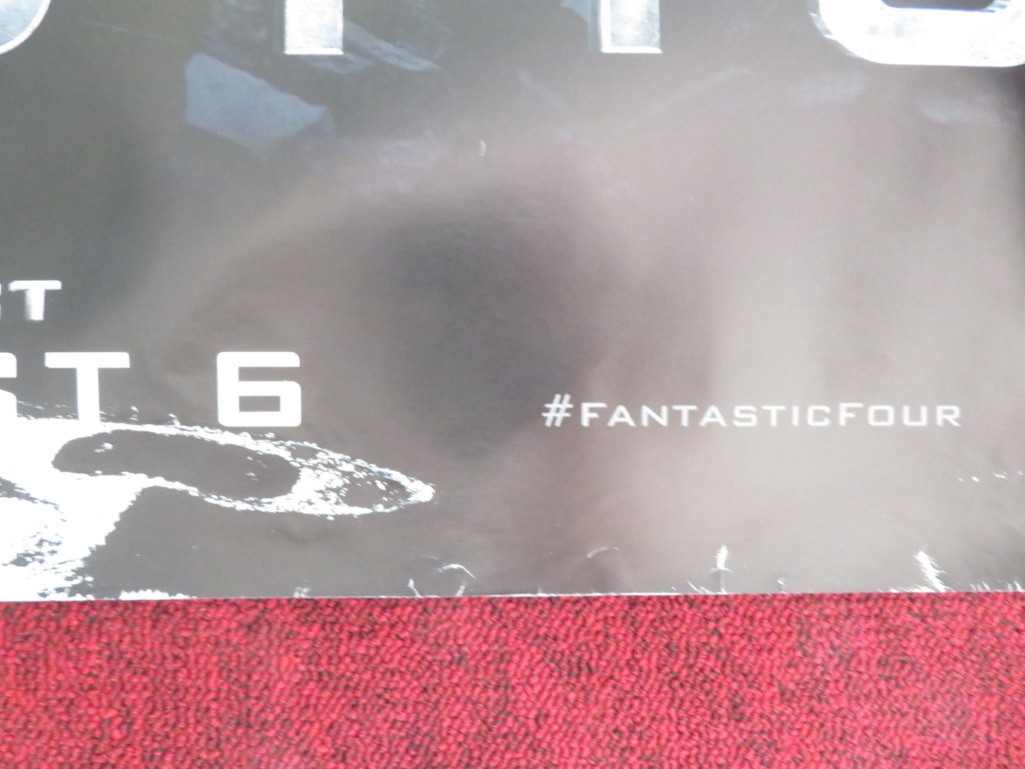 FANTASTIC FOUR UK QUAD ROLLED POSTER MILES TELLER JAMIE BELL 2015 Movie posters