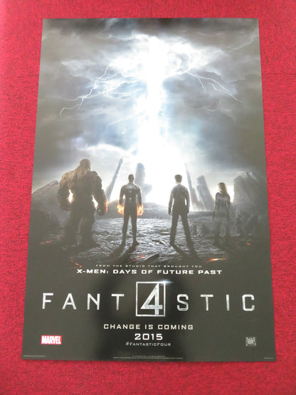 Fantastic Four US One Sheet Rolled Poster Marvel Miles Teller 2015 Movie posters