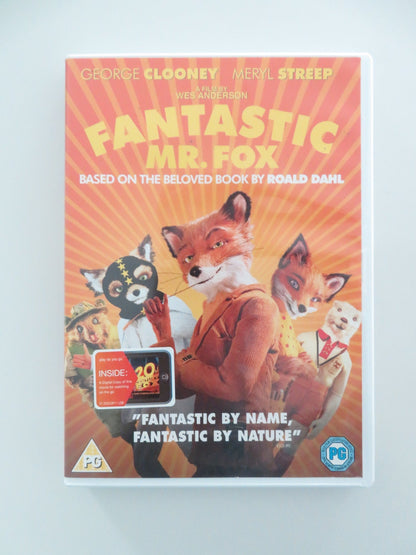 FANTASTIC MR. FOX (DVD) GEORGE CLOONEY MERYL STREEP 2009 REGION 2 Movie posters