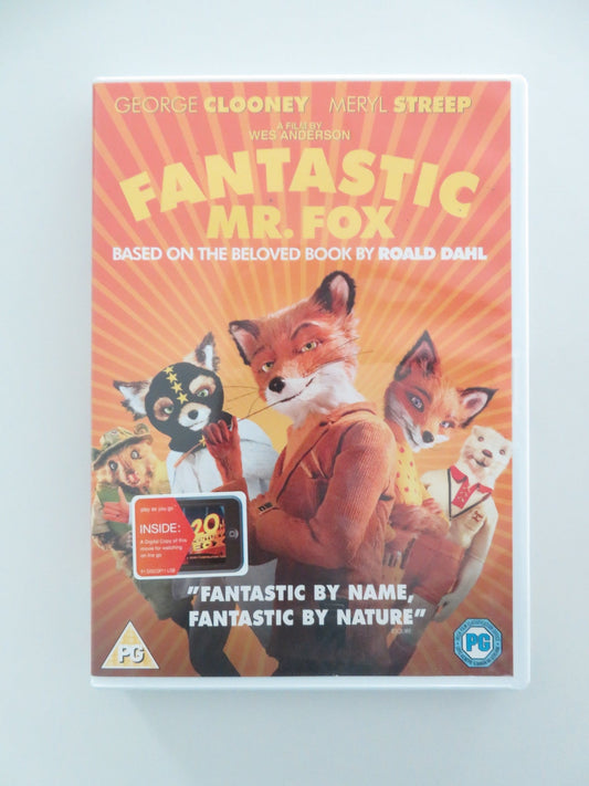 FANTASTIC MR. FOX (DVD) GEORGE CLOONEY MERYL STREEP 2009 REGION 2 Movie posters