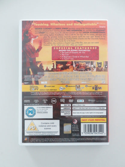 FANTASTIC MR. FOX (DVD) GEORGE CLOONEY MERYL STREEP 2009 REGION 2 Movie posters