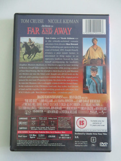 Far and Away (DVD) Tom Cruise Nicole Kidman 1992 Region 2 Movie posters