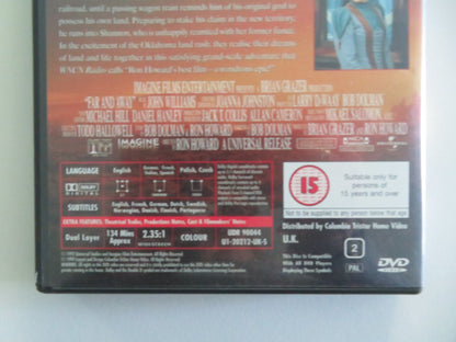 Far and Away (DVD) Tom Cruise Nicole Kidman 1992 Region 2 Movie posters