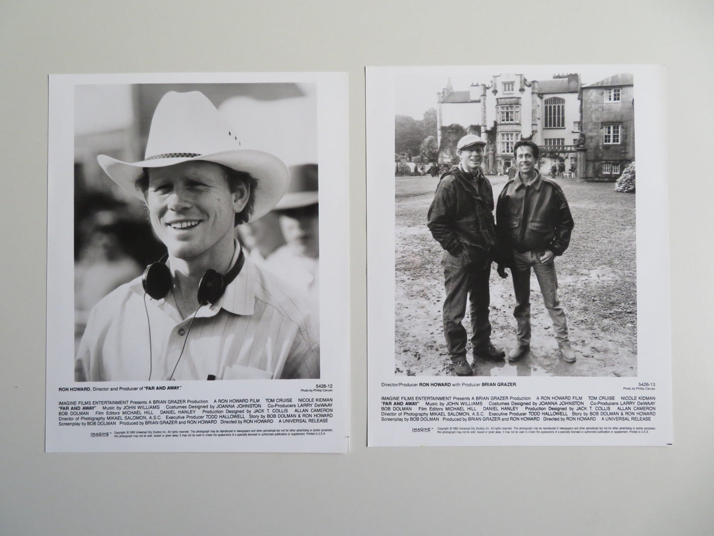 FAR AND AWAY PRESS KIT 1992 TOM CRUISE NICOLE KIDMAN Movie posters