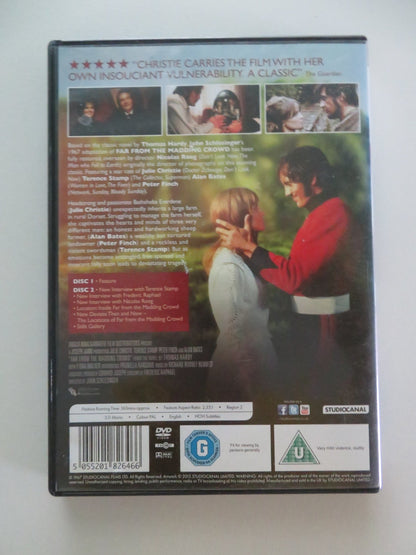 FAR FROM THE MADDING CROWD - 2 DISC SET (DVD) JULIE CHRISTIE 1967 REGION 2 Movie posters