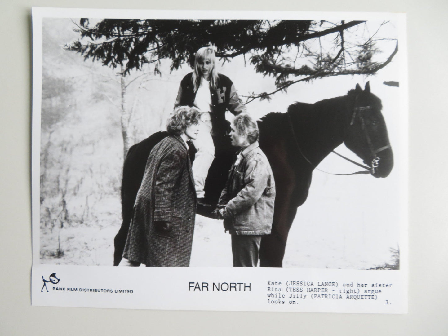 FAR NORTH MOVIE STILL PHOTO LOT OF 10 JESSICA LANGE PATRICIA ARQUETTE 1988 Movie posters