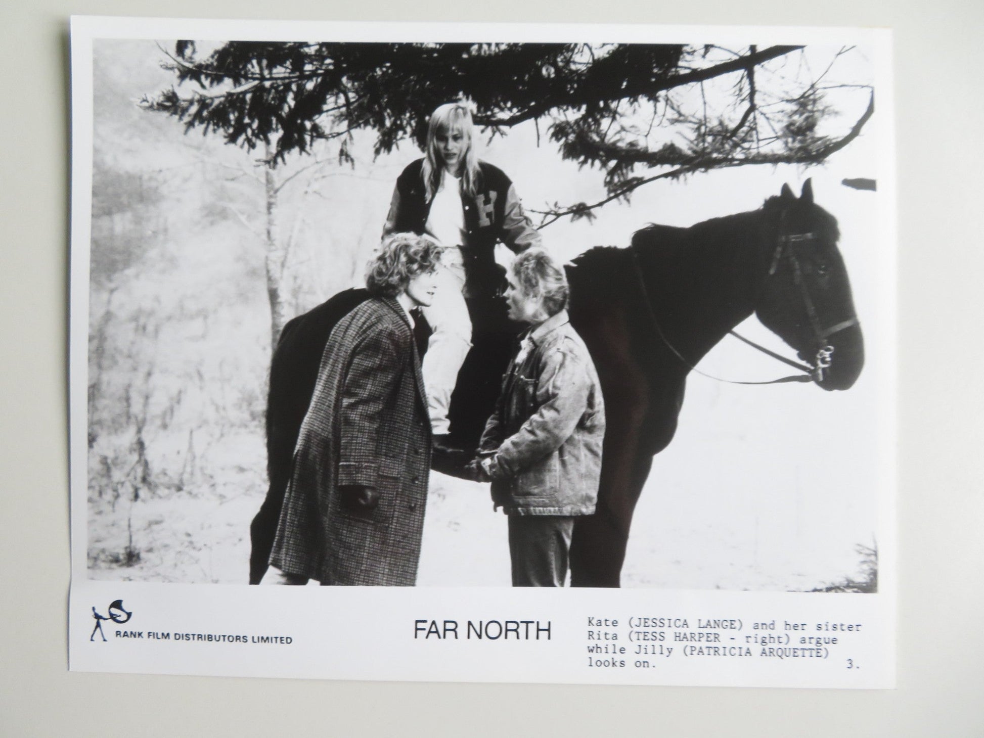 FAR NORTH MOVIE STILL PHOTO LOT OF 10 JESSICA LANGE PATRICIA ARQUETTE 1988 Movie posters