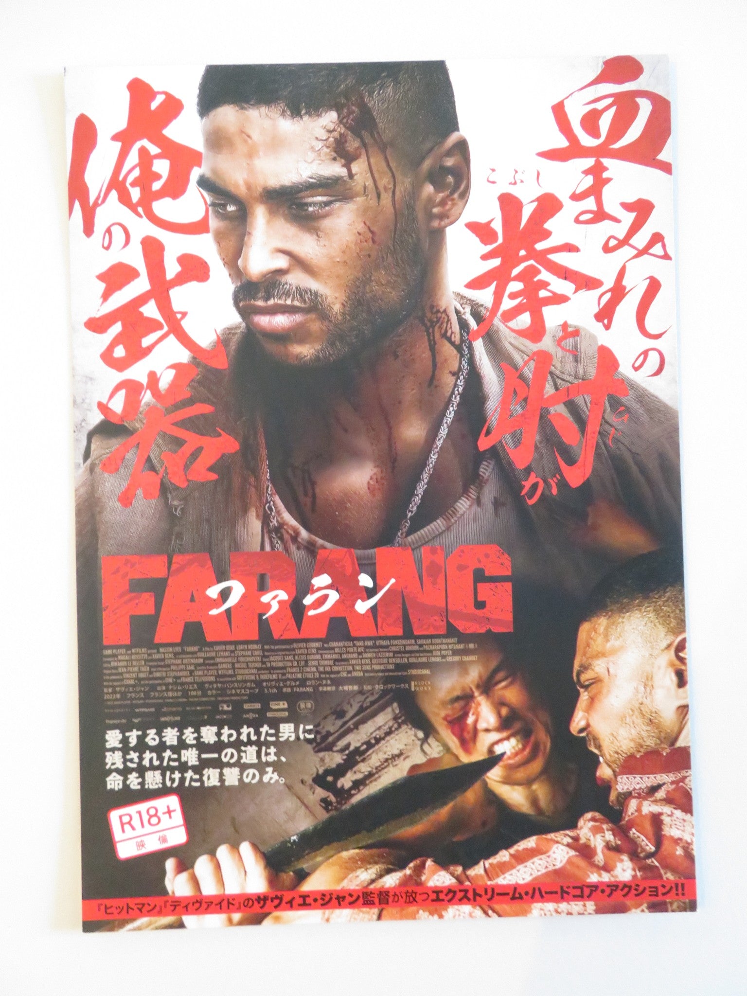FARANG JAPANESE CHIRASHI (B5) POSTER NASSIM LYES LORYN NOUNAY 2023 Rendezvous Cinema Movie posters