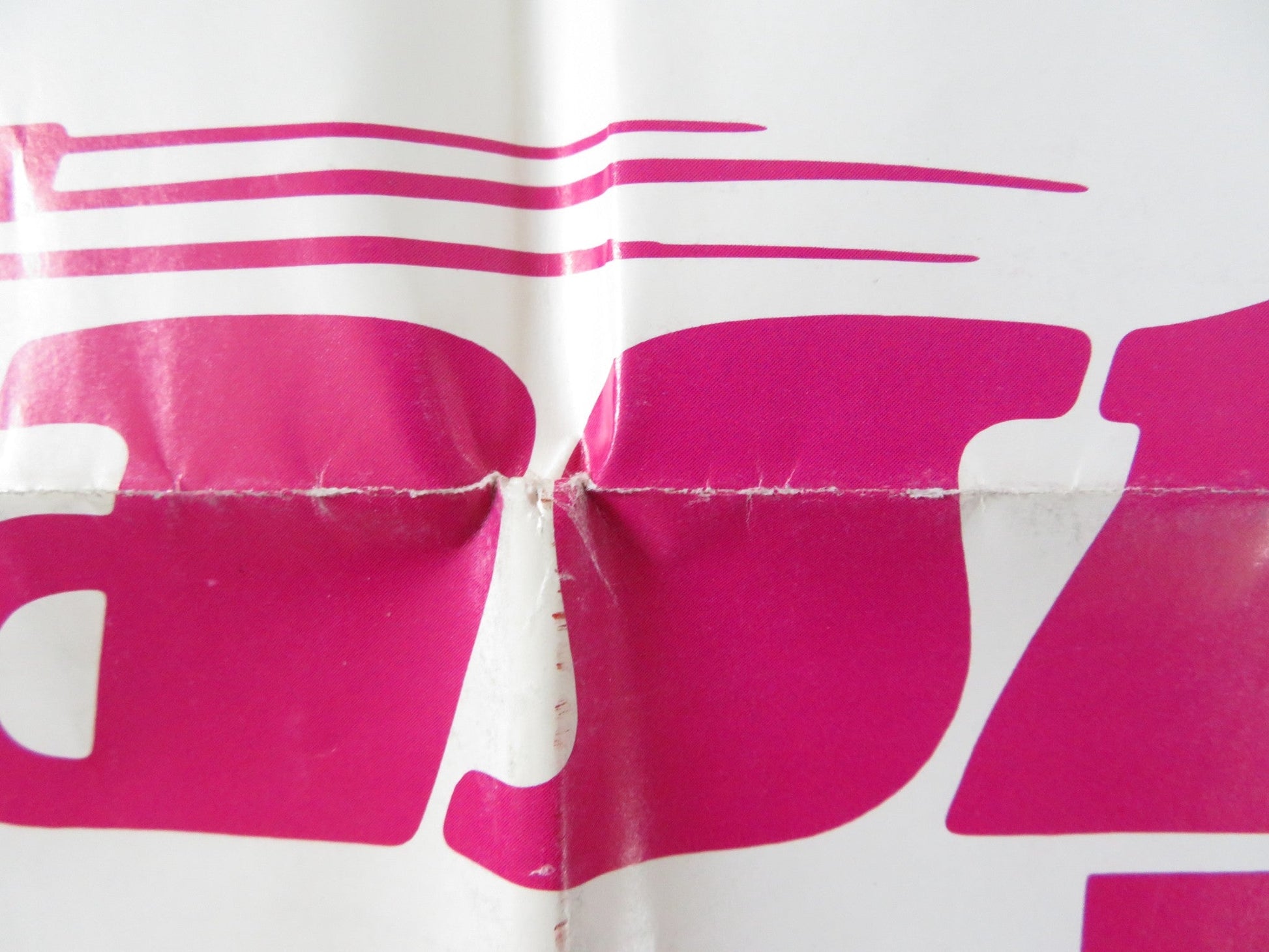 FAST CHARLIE..THE MOONBEAM RIDER FOLDED US ONE SHEET POSTER DAVID CARRADINE 1979 Rendezvous Cinema Movie posters