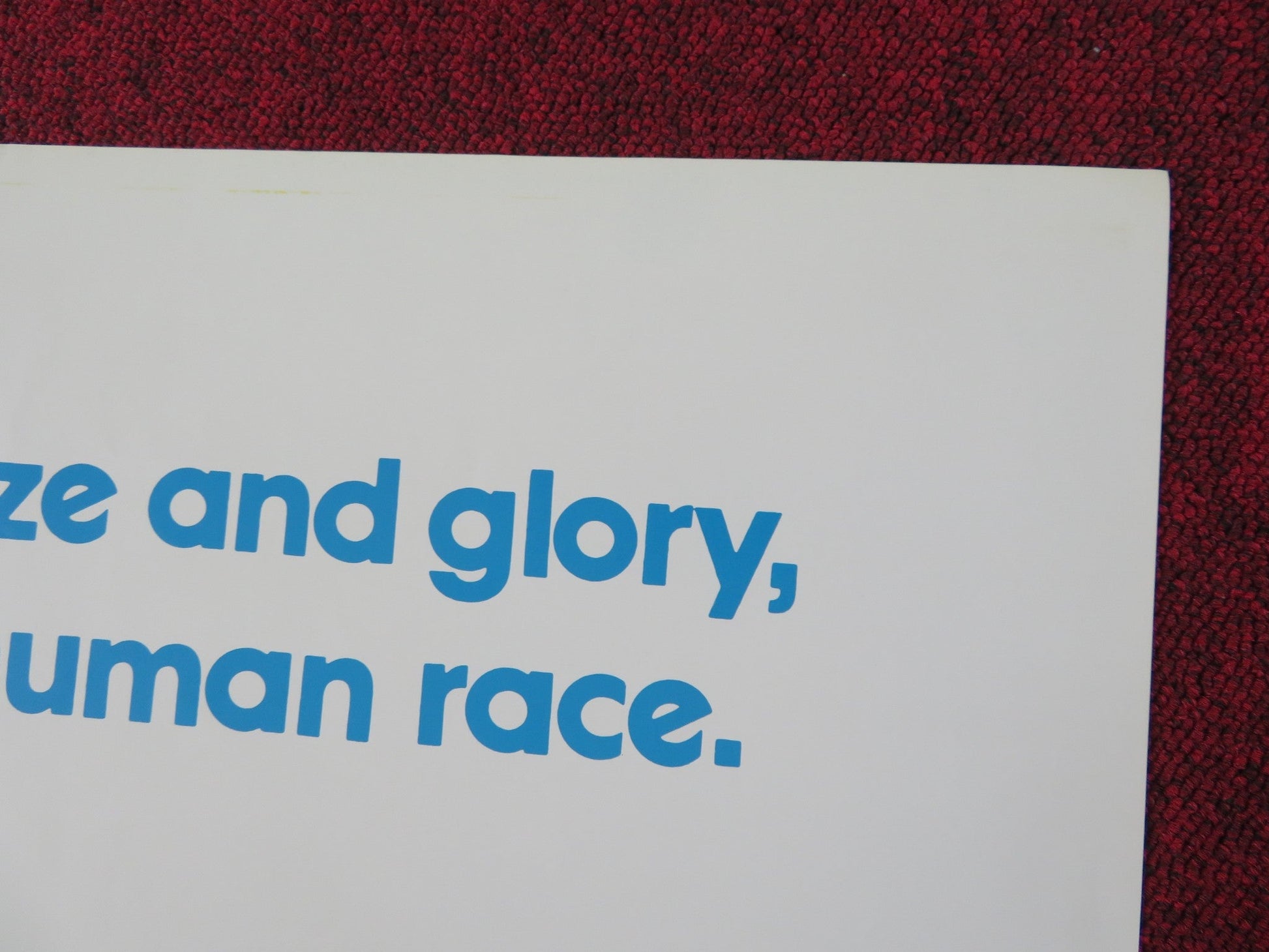 FAST CHARLIE..THE MOONBEAM RIDER FOLDED US ONE SHEET POSTER DAVID CARRADINE 1979 Rendezvous Cinema Movie posters