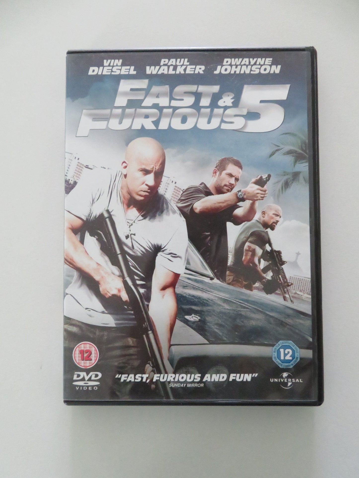 Fast & Furious 5 (DVD) Vin Diesel Paul Walker 2011 Region 2, 4, 5 Movie posters