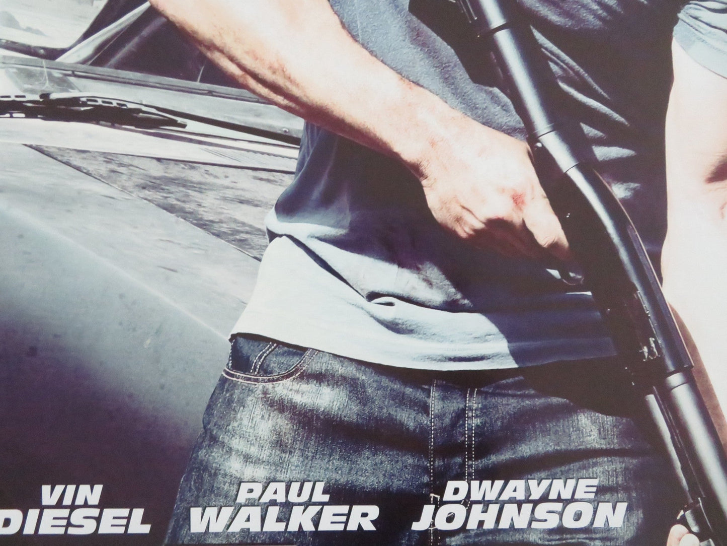 FAST & FURIOUS 5: RIO HEIST UK QUAD ROLLED POSTER VIN DIESEL PAUL WALKER 2011 Movie posters