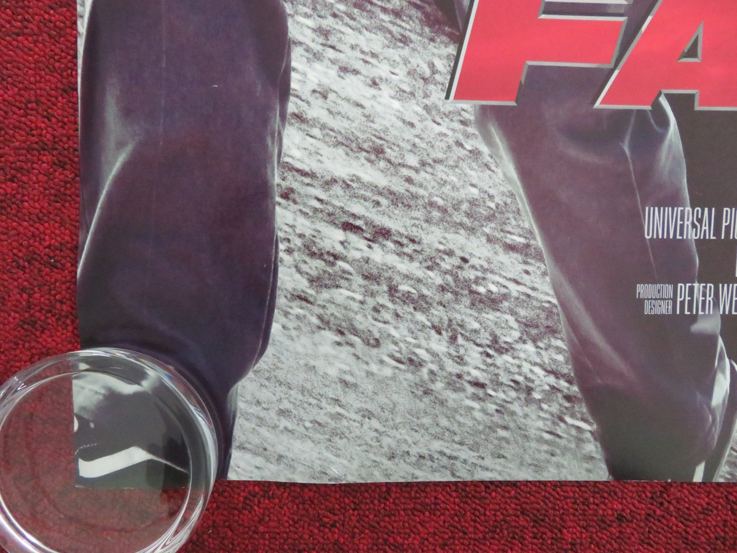 FAST & FURIOUS 5: RIO HEIST UK QUAD ROLLED POSTER VIN DIESEL PAUL WALKER 2011 Movie posters