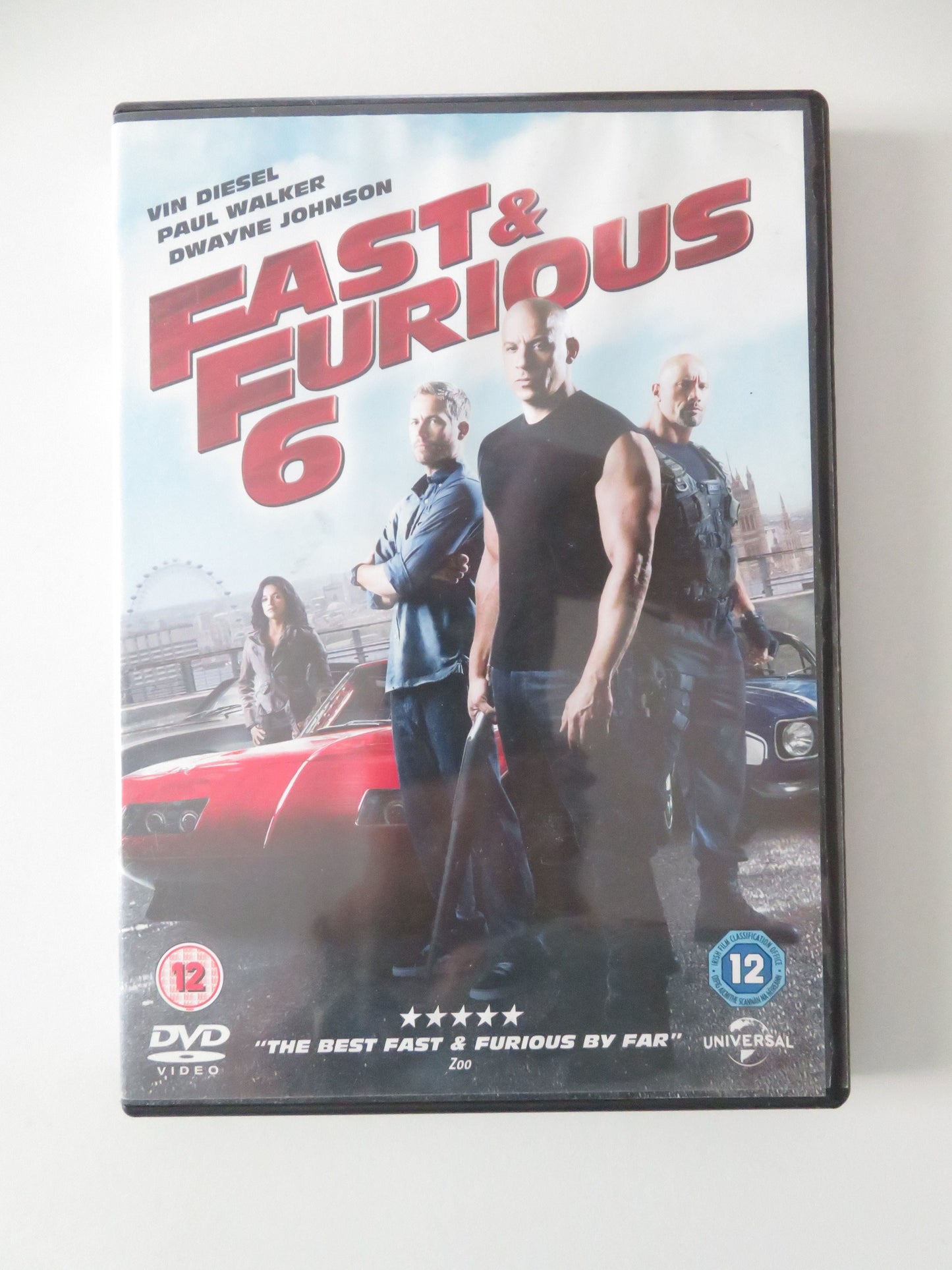 Fast & Furious 6 (DVD) Vin Diesel Paul Walker Dwayne Johnson 2013 Region 2, 4 Movie posters