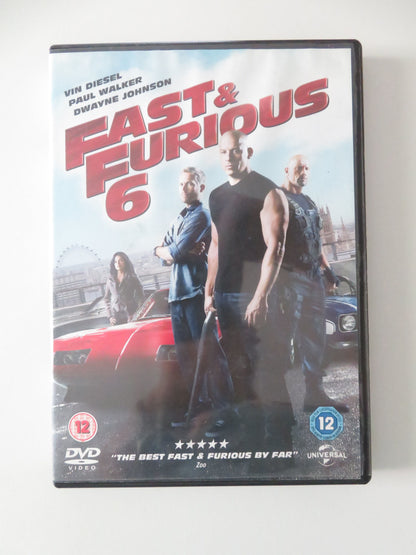 Fast & Furious 6 (DVD) Vin Diesel Paul Walker Dwayne Johnson 2013 Region 2, 4 Movie posters