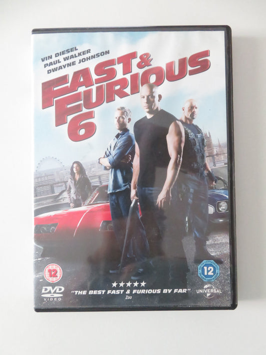 Fast & Furious 6 (DVD) Vin Diesel Paul Walker Dwayne Johnson 2013 Region 2, 4 Movie posters