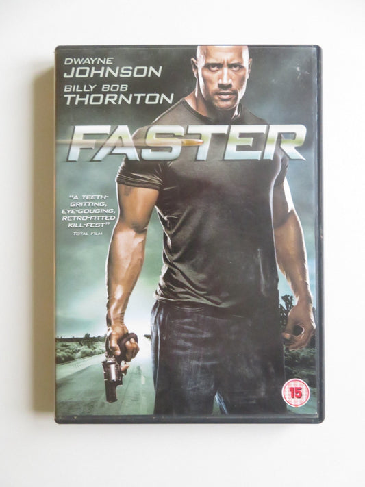 FASTER (DVD) DWAYNE JOHNSON BILLY BOB THORNTON 2010 REGION 2 Movie posters