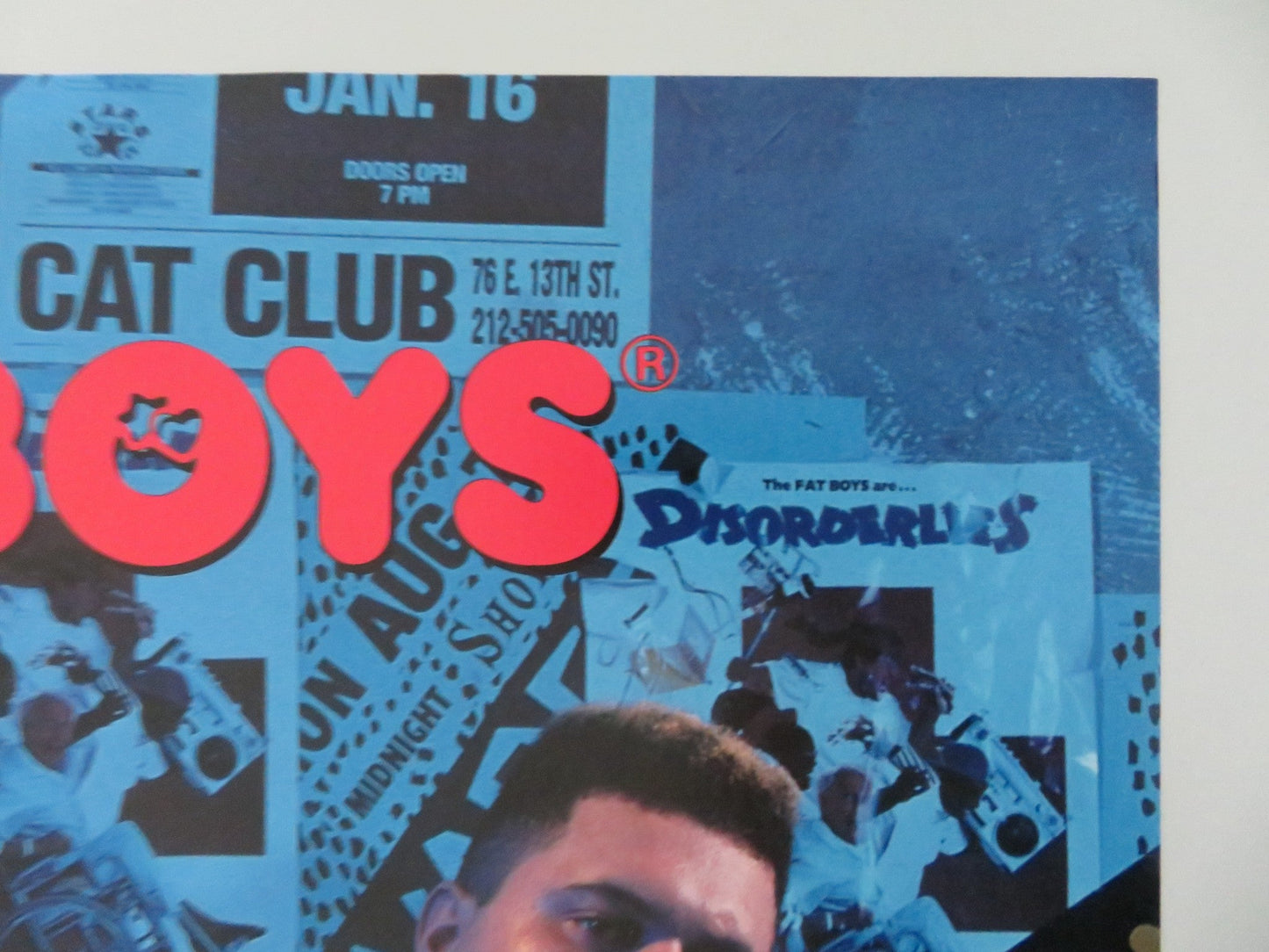 FAT BOYS - ON AND ON U.S POSTER ROLLED PRINCE MARKIE DEE 1989 Movie posters