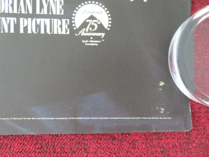 Fatal Attraction UK Quad Rolled Poster Michael Douglas Glenn Close 1987 Movie posters