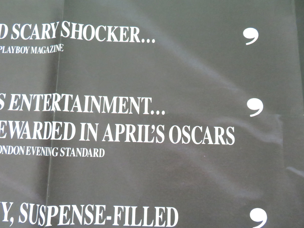 Fatal Attraction UK Quad Rolled Poster Michael Douglas Glenn Close 1987 Movie posters