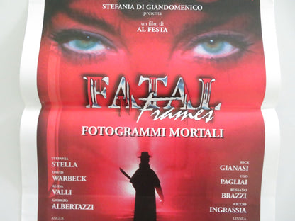 Fatal Frames Italian Locandina Poster Stefania Stella Rick Gianasi 1996 Movie posters
