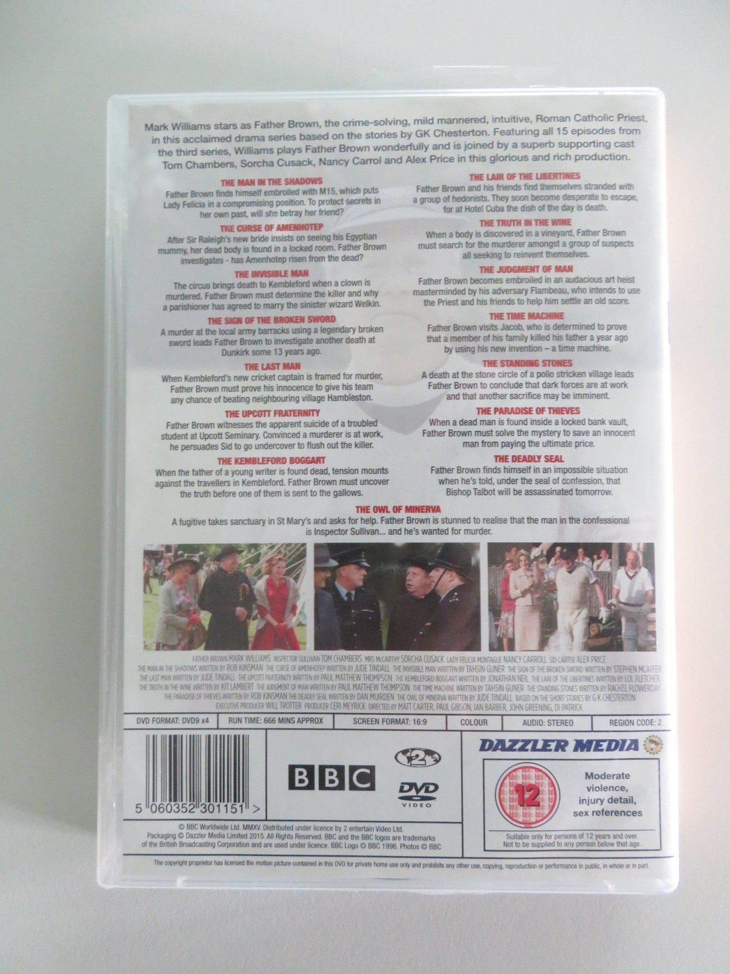 Father Brown - Series 3 (DVD BoxSet) Mark Williams Sorcha Cusack 2015 Region 2 Movie posters