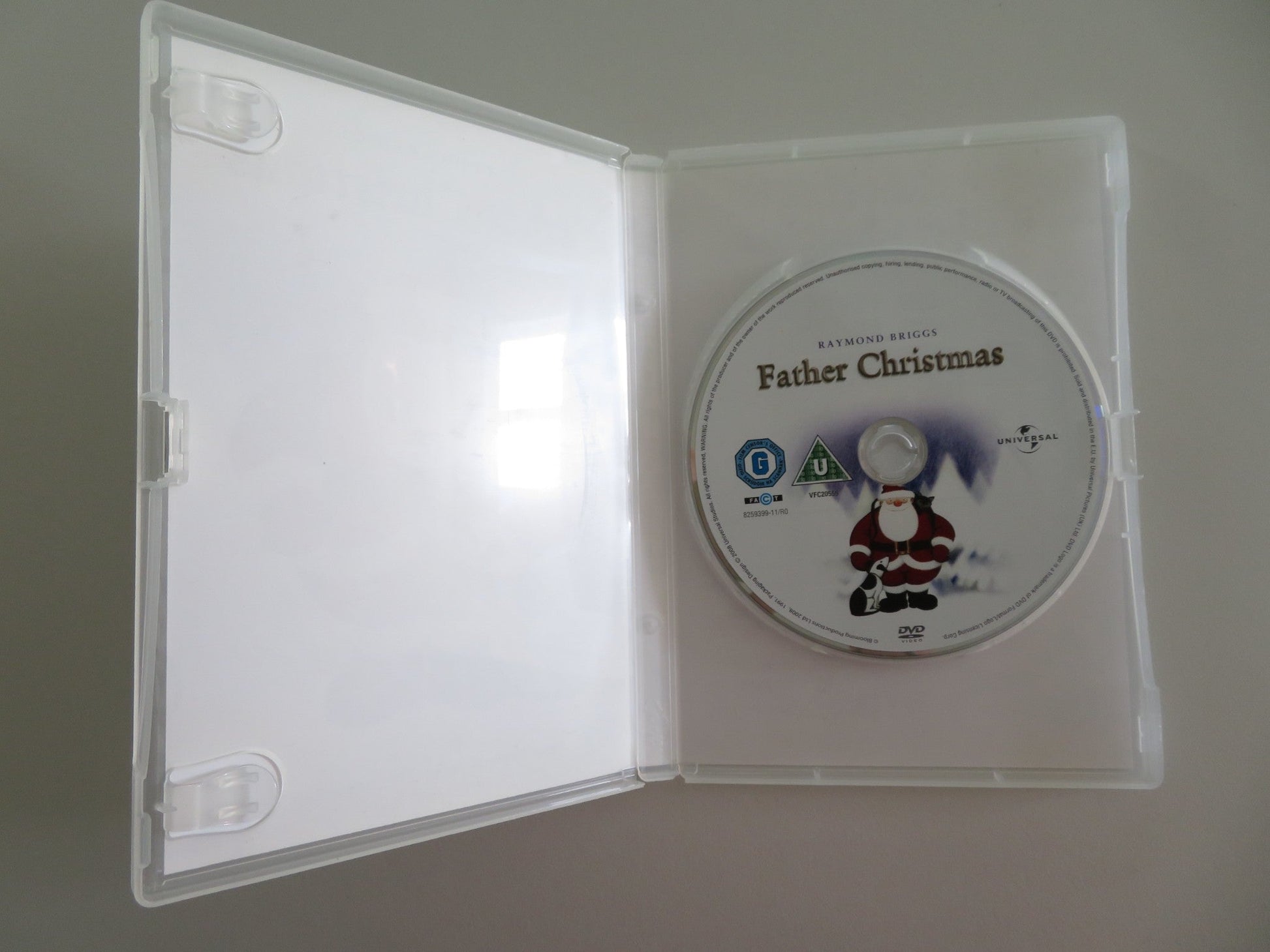 FATHER CHRISTMAS (DVD) MEL SMITH RAYMOND BRIGGS 1991 REGION 2,4 Movie posters