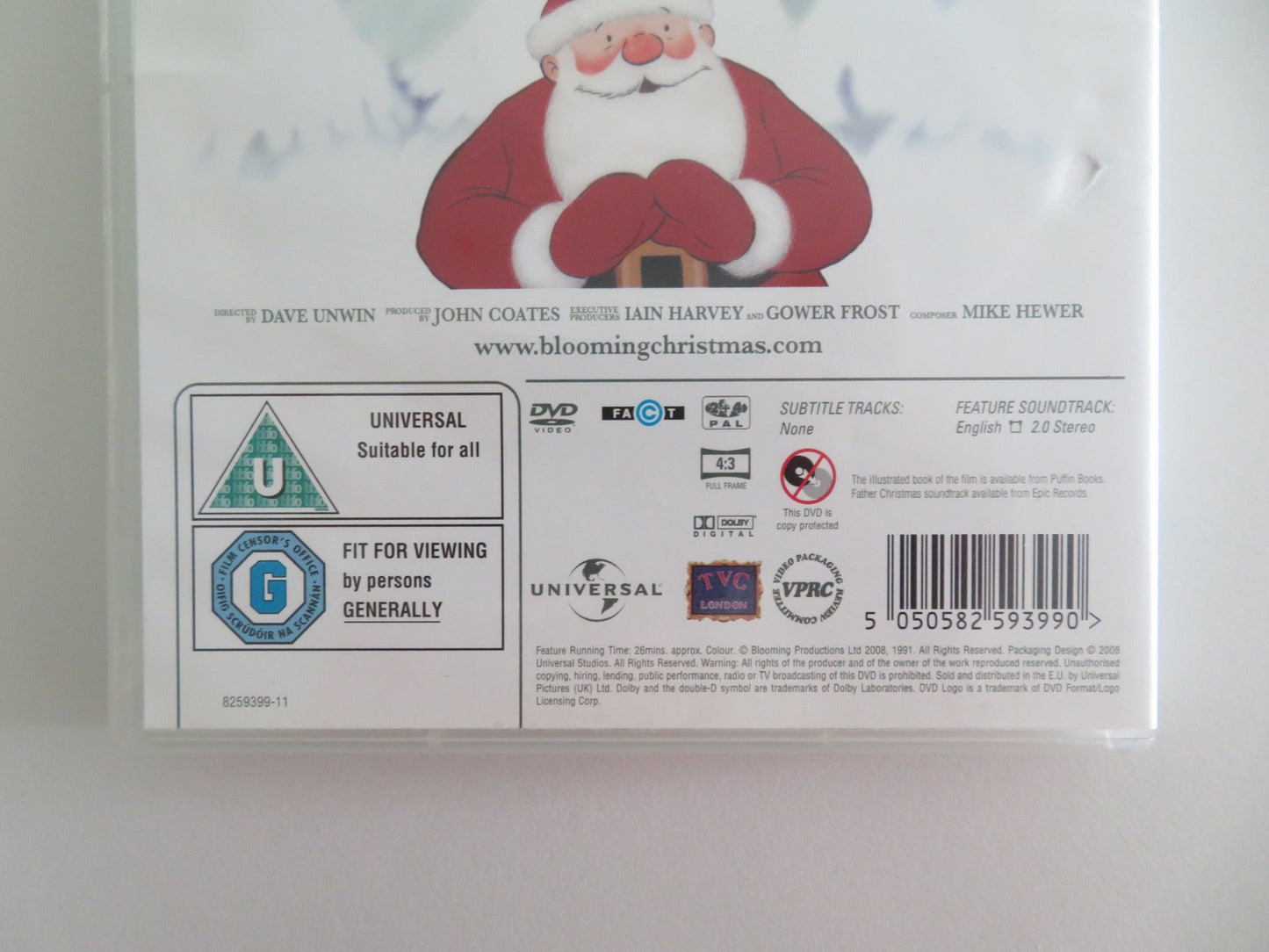 FATHER CHRISTMAS (DVD) MEL SMITH RAYMOND BRIGGS 1991 REGION 2,4 Movie posters