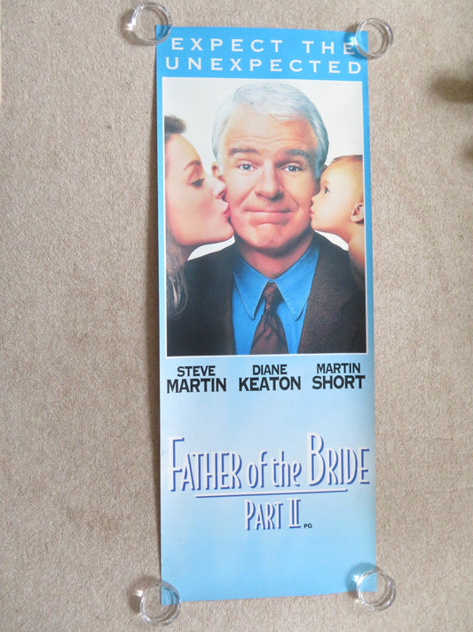 FATHER OF THE BRIDE PART II - DOUBLE IMAGE DOOR PANEL POSTER ROLLED 1995 Rendezvous Cinema Movie posters