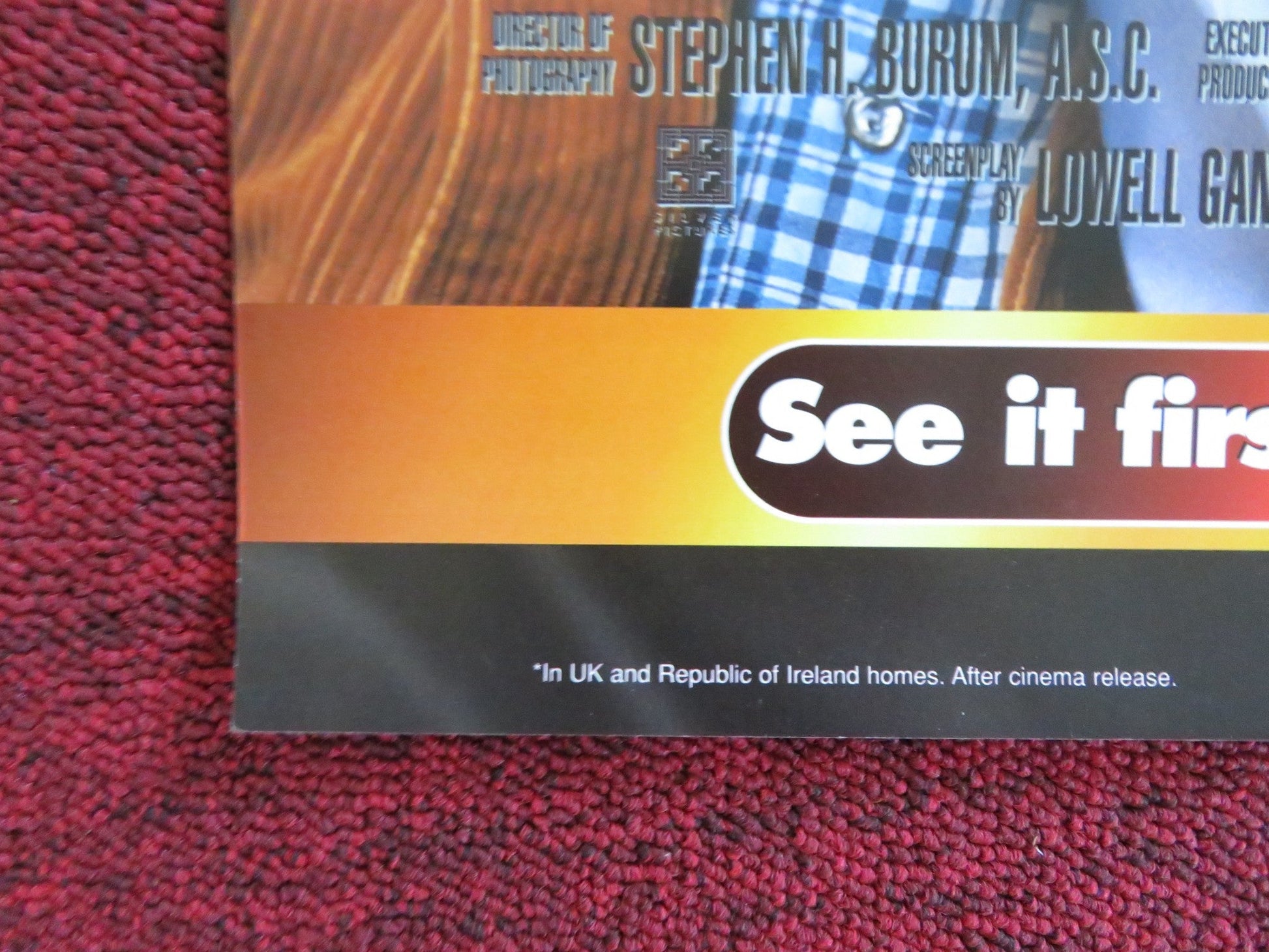 FATHERS' DAY VHS VIDEO POSTER ROBIN WILLIAMS BILLY CRYSTAL 1997 Rendezvous Cinema Movie posters