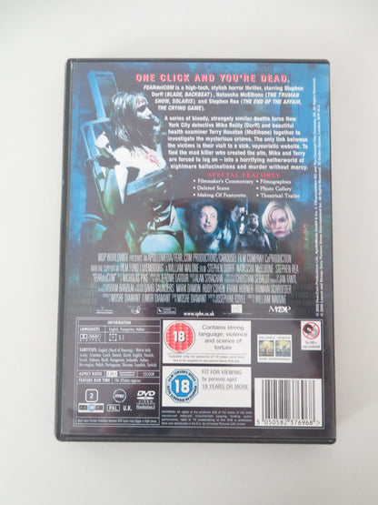 FearDotCom (DVD) Stephen Dorff Natascha McElhone 2002 Region 2 Movie posters